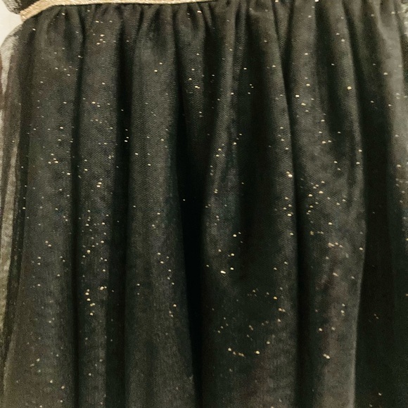 TINY DIVA DRIP: 3T casual dress. Skirt is black with glitter. NWT - Picture 2 of 2